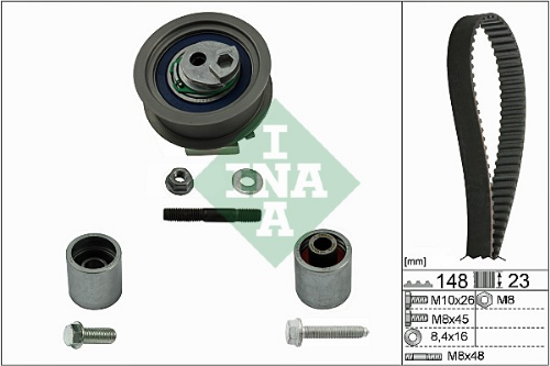Schaeffler INA 530 0445 10 Motor Triger Seti - VW GOLF VI (5K1) uyumlu