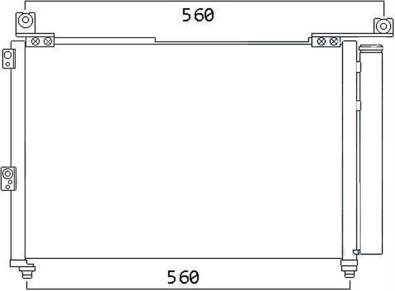 Klima Radyatörü - CFR480016