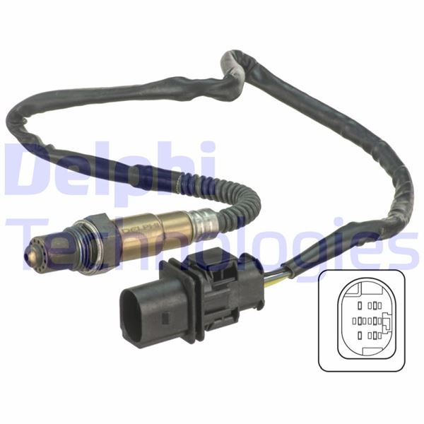DELPHI ES20538-12B1 Emme & Egzoz Sistemi Egzoz Sensörleri - AUDI A3 (8P1) uyumlu