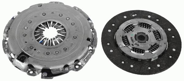 SACHS 3000 950 673 Debriyaj Sistemi Debriyaj Seti - JEEP CHEROKEE (KL) uyumlu
