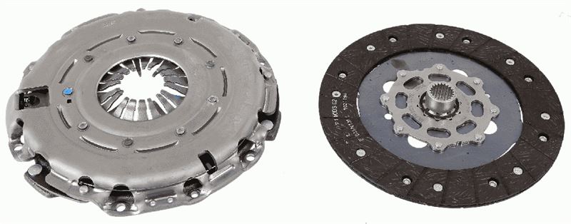SACHS 3000 950 681 Debriyaj Sistemi Debriyaj Seti - CITROËN C4 II (NC_) uyumlu