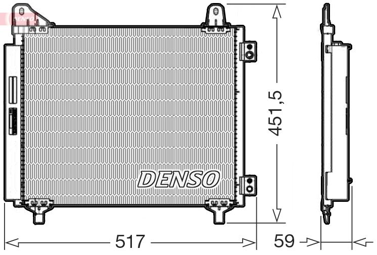 Klima Radyatörü - DENSO - DCN21035 Ürün Görseli