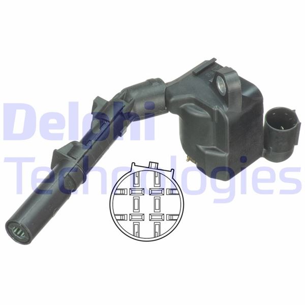 DELPHI GN10691-12B1 Ateşleme Sistemi Ateşleme Bobini - MERCEDES-BENZ M-SERISI (W166) uyumlu