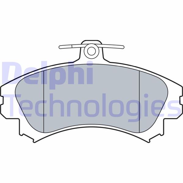 DELPHI LP3533 Fren Sistemleri Fren Balatası - SMART FORFOUR (454) uyumlu