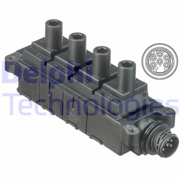 DELPHI GN10465-12B1 Ateşleme Sistemi Ateşleme Bobini - BMW 3 (E36) uyumlu
