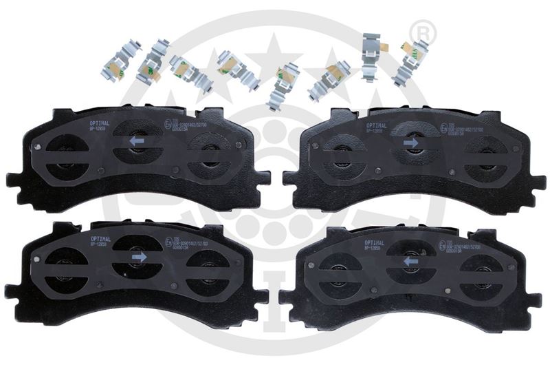 OPTIMAL BP-12859 Fren Sistemleri Fren Balatası - AUDI Q7 (4MB, 4MG, 4MQ) uyumlu