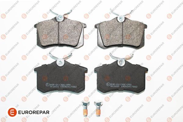 EUROREPAR 1619790680 Fren Sistemleri Fren Balatası - RENAULT MEGANE III Coupe (DZ0/1_) uyumlu