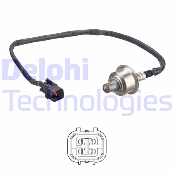 DELPHI ES21317-12B1 Emme & Egzoz Sistemi Egzoz Sensörleri - HYUNDAI i20 II (GB, IB) uyumlu