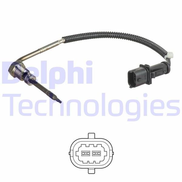 DELPHI TS30186 Emme & Egzoz Sistemi Egzoz Sensörleri - FIAT IDEA (350_) uyumlu