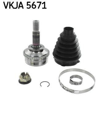 SKF VKJA 5671 Diferansiyel & Aktarma Sistemi Mafsallar - RENAULT TWINGO I (C06_) uyumlu