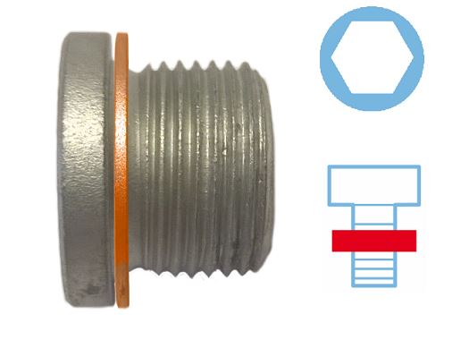 CORTECO 49362596 Motor Boşaltma Tapası - MERCEDES-BENZ AXOR 2 uyumlu