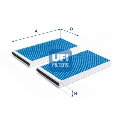 UFI 34.127.00 İklimlendirme Sistemi Polen Filtresi - ALPINA B6 Cabrio (E64) uyumlu