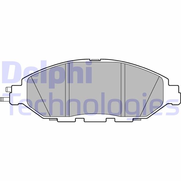 DELPHI LP3278 Fren Sistemleri Fren Balatası - NISSAN PATHFINDER IV (R52) uyumlu