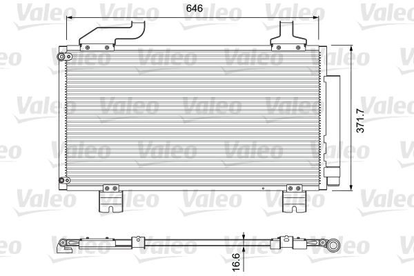 VALEO 814417 İklimlendirme Sistemi Klima Radyatörü - HONDA ACCORD VIII (CU) uyumlu