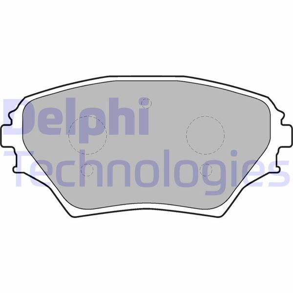 DELPHI LP1632 Fren Sistemleri Fren Balatası - TOYOTA RAV 4 II (_A2_) uyumlu