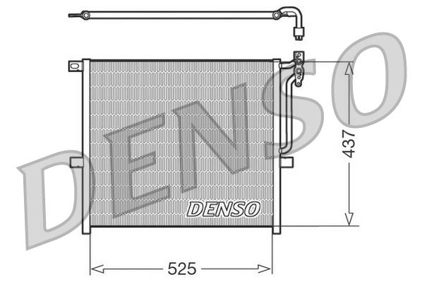 Klima Radyatörü - DENSO - DCN05008 Ürün Görseli
