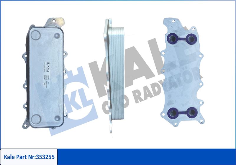 KALE OTO RADYATÖR 353255 Motor Yağ Soğutucusu - MERCEDES-BENZ CLS (C218) uyumlu