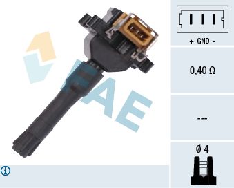 FAE 80215 Ateşleme Sistemi Ateşleme Bobini - BMW 3 (E30) uyumlu
