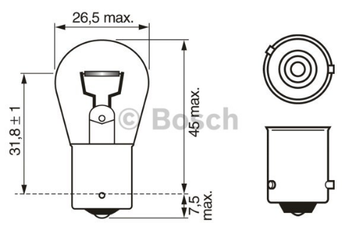 BOSCH 1 987 302 213 Farlar & Aydınlatma Ampuller - OPEL CORSA D (S07) uyumlu