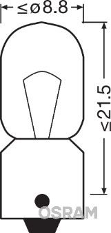 ams-OSRAM 3930 Farlar & Aydınlatma Ampuller - SCANIA R I uyumlu