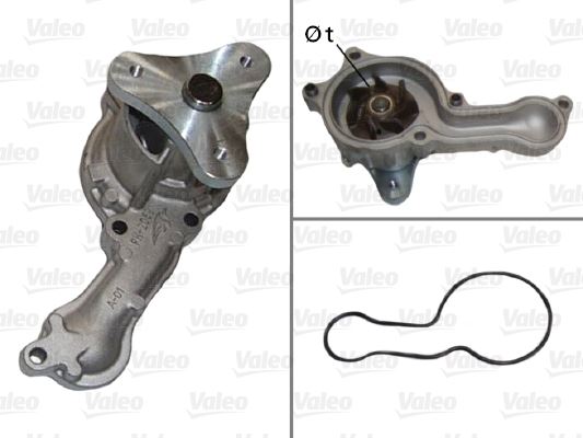 VALEO 506812 Motor Devirdaim - HONDA JAZZ III (GE_, GG_, GP_, ZA_) uyumlu