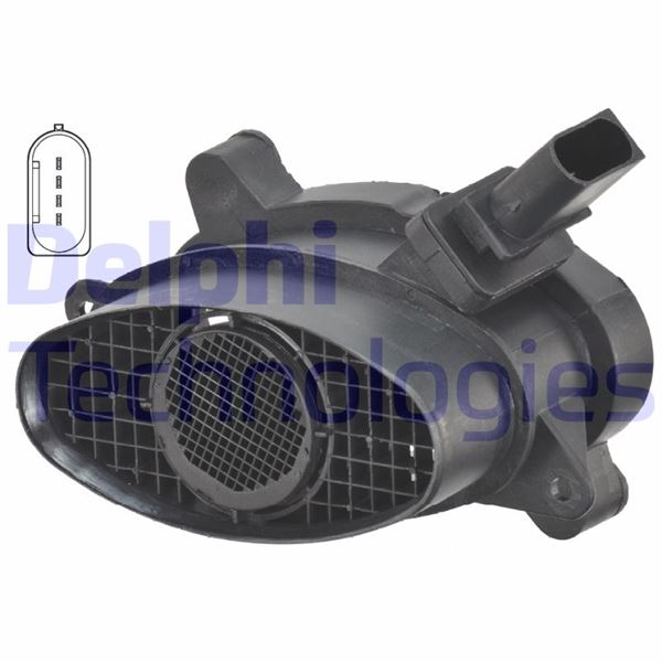 DELPHI AF10303-12B1 Motor Hava Kütle Ölçer (MAF Sensörü) - BMW 7 (E65, E66, E67) uyumlu