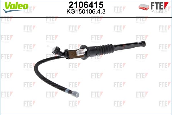VALEO 2106415 Debriyaj Sistemi Merkez Silindir - PEUGEOT 308 I (4A_, 4C_) uyumlu