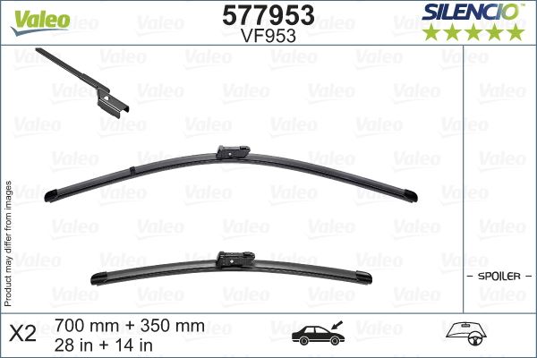 VALEO 577953 Kaporta & Gövde Parçaları Cam Silecek Mekanizması - FORD FIESTA VII (HJ, HF) uyumlu