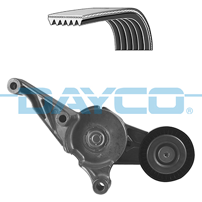 DAYCO KPV703 Motor Kayış Kasnağı - VW CADDY III Kasa/büyük limuzin (2KA, 2KH, 2CA, 2CH) uyumlu