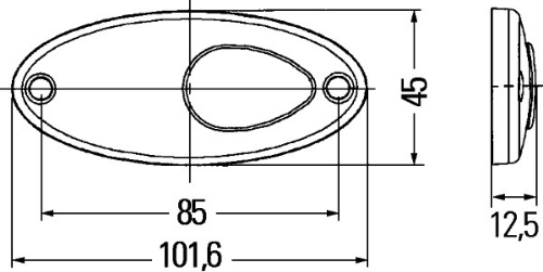 HELLA 2PG 964 295-111 Farlar & Aydınlatma Dış Aydınlatma