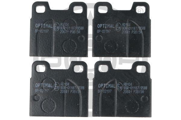 OPTIMAL BP-02197 Fren Sistemleri Fren Balatası - ALFA ROMEO GT (105_) uyumlu