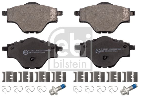 FEBI BILSTEIN 116242 Fren Sistemleri Fren Balatası - CITROËN C4 GRAND PICASSO II (DA_, DE_) uyumlu