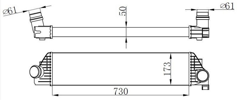 Turbo Radyatörü - IRN143050 Ürün Görseli