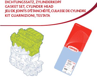 CORTECO 83403562 Motor Silindir Kafa Contası - MERCEDES-BENZ E-SERISI (W213) uyumlu