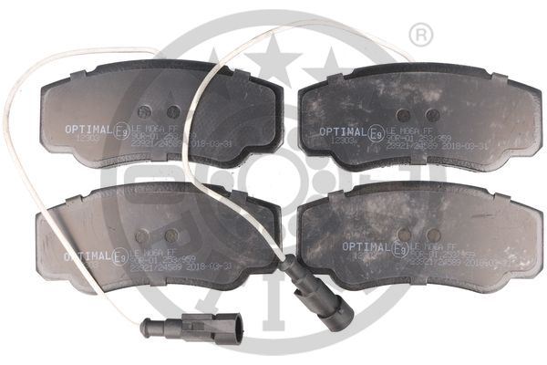 OPTIMAL BP-12303 Fren Sistemleri Fren Balatası - NISSAN CABSTAR (F24M, F24W) uyumlu