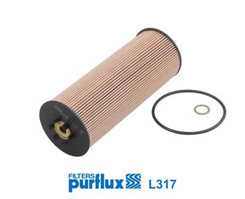 PURFLUX L317 Motor Yağ Filtresi - AUDI A8 D2 (4D2, 4D8) uyumlu