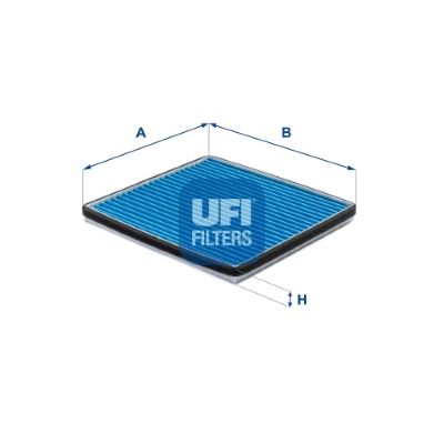 UFI 34.235.00 İklimlendirme Sistemi Polen Filtresi - CITROËN XANTIA (X1_, X2_) uyumlu