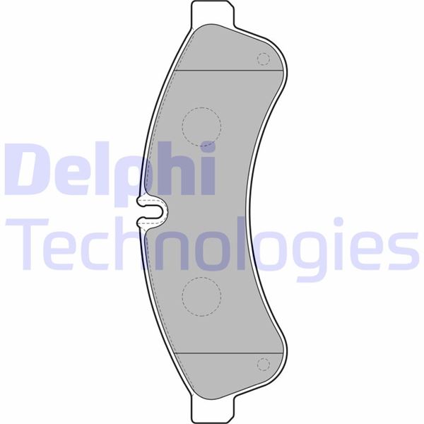 DELPHI LP2063 Fren Sistemleri Fren Balatası - IVECO DAILY IV Platform şasi uyumlu