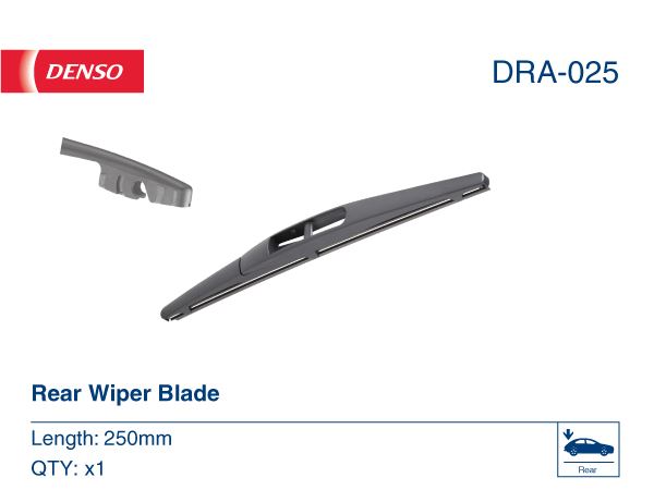 DENSO DRA-025 Kaporta & Gövde Parçaları Cam Silecek Mekanizması - SUZUKI SWIFT IV (FZ, NZ) uyumlu