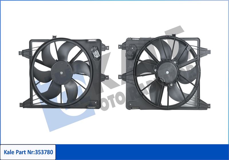 KALE OTO RADYATÖR 353780 Soğutma Sistemi Fan - DACIA LOGAN Pick-up (US_) uyumlu