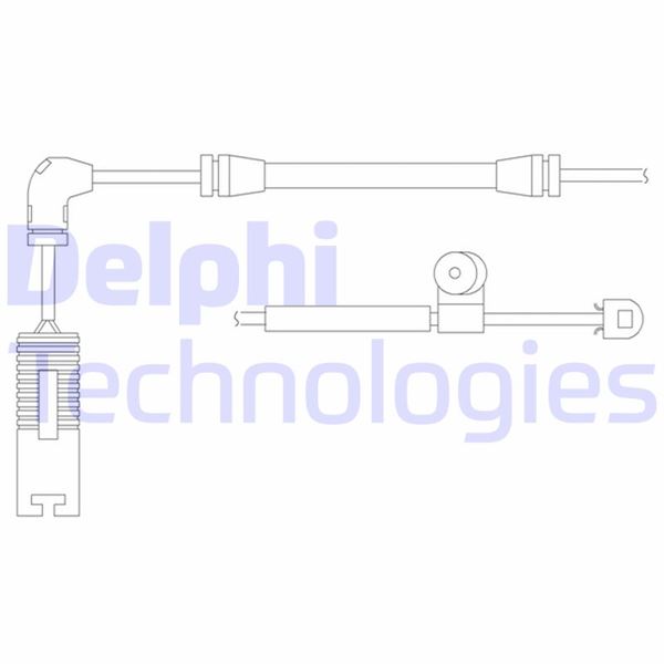 DELPHI LZ0150 Fren Sistemleri Aşınma Göstergesi - BMW 3 (E46) uyumlu