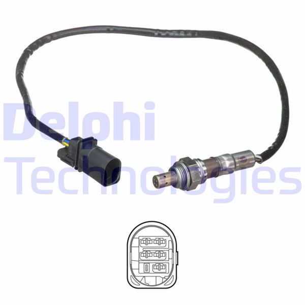 DELPHI ES21145-12B1 Emme & Egzoz Sistemi Egzoz Sensörleri - FIAT DOBLO Platform şasi (263_) uyumlu