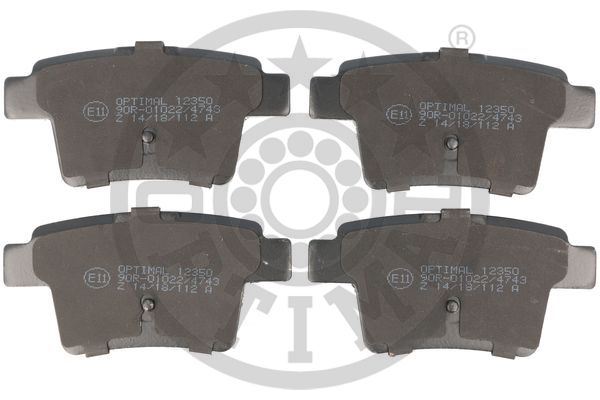 OPTIMAL BP-12350 Fren Sistemleri Fren Balatası - FORD MONDEO III Turnier (BWY) uyumlu
