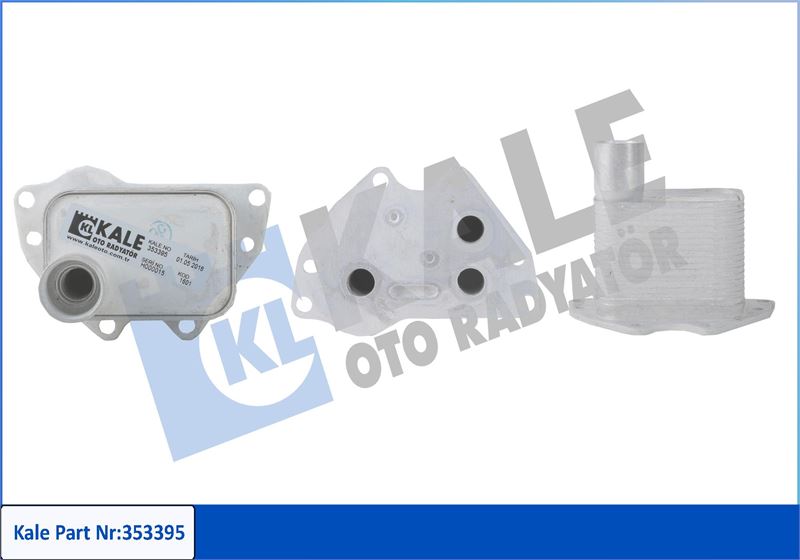 KALE OTO RADYATÖR 353395 Motor Yağ Soğutucusu - OPEL ASTRA J Sports Tourer (P10) uyumlu