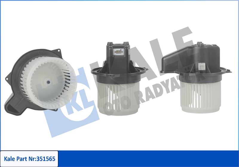 KALE OTO RADYATÖR 351565 İklimlendirme Sistemi Fan Parçaları - FIAT 500 C (312_) uyumlu