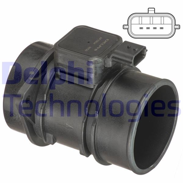 DELPHI AF10634-12B1 Motor Hava Kütle Ölçer (MAF Sensörü) - RENAULT MEGANE III Grandtour (KZ0/1) uyumlu