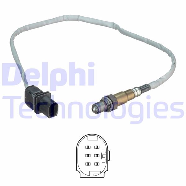 DELPHI ES20541-12B1 Emme & Egzoz Sistemi Egzoz Sensörleri - VW PASSAT B7 (362) uyumlu
