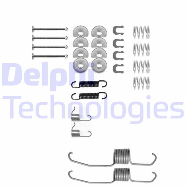 DELPHI LY1106 Fren Sistemleri Fren Kampanası - TOYOTA COROLLA Liftback (_E8_) uyumlu