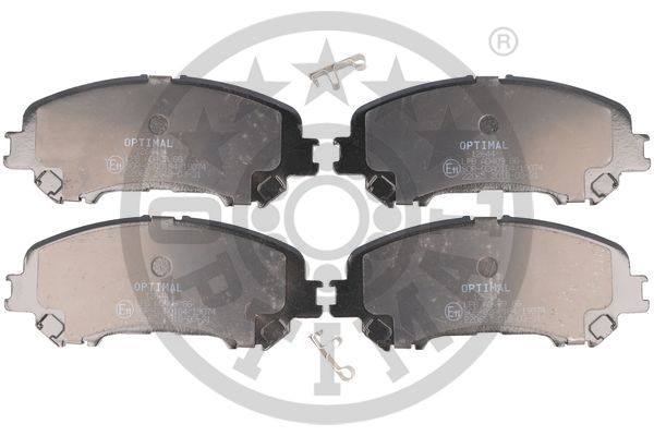 OPTIMAL BP-12644 Fren Sistemleri Fren Balatası - NISSAN QASHQAI II (J11, J11_) uyumlu