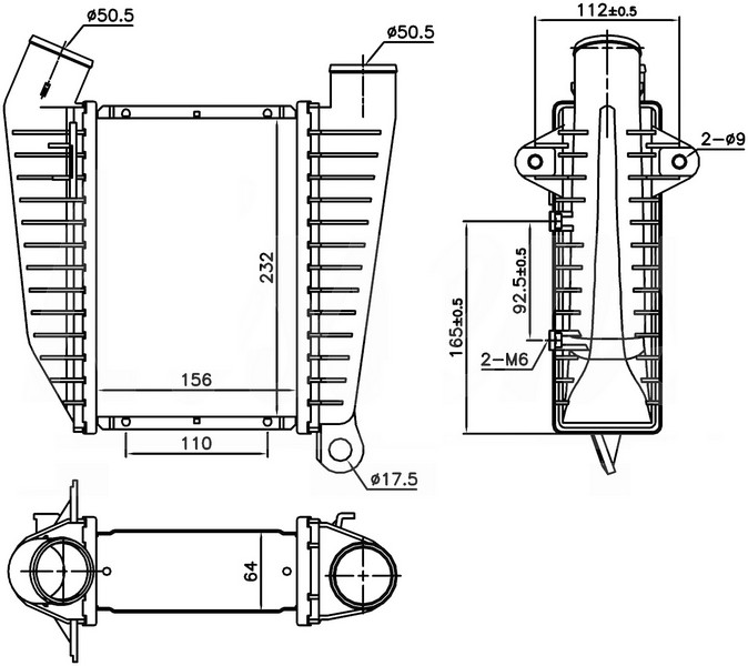Turbo Radyatörü - IOP517064 Ürün Görseli